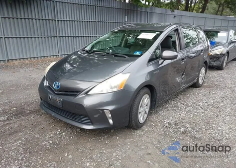 2012 Toyota Prius V Three z USA, uszkodzony, nr VIN JTDZN3EU8C3057247